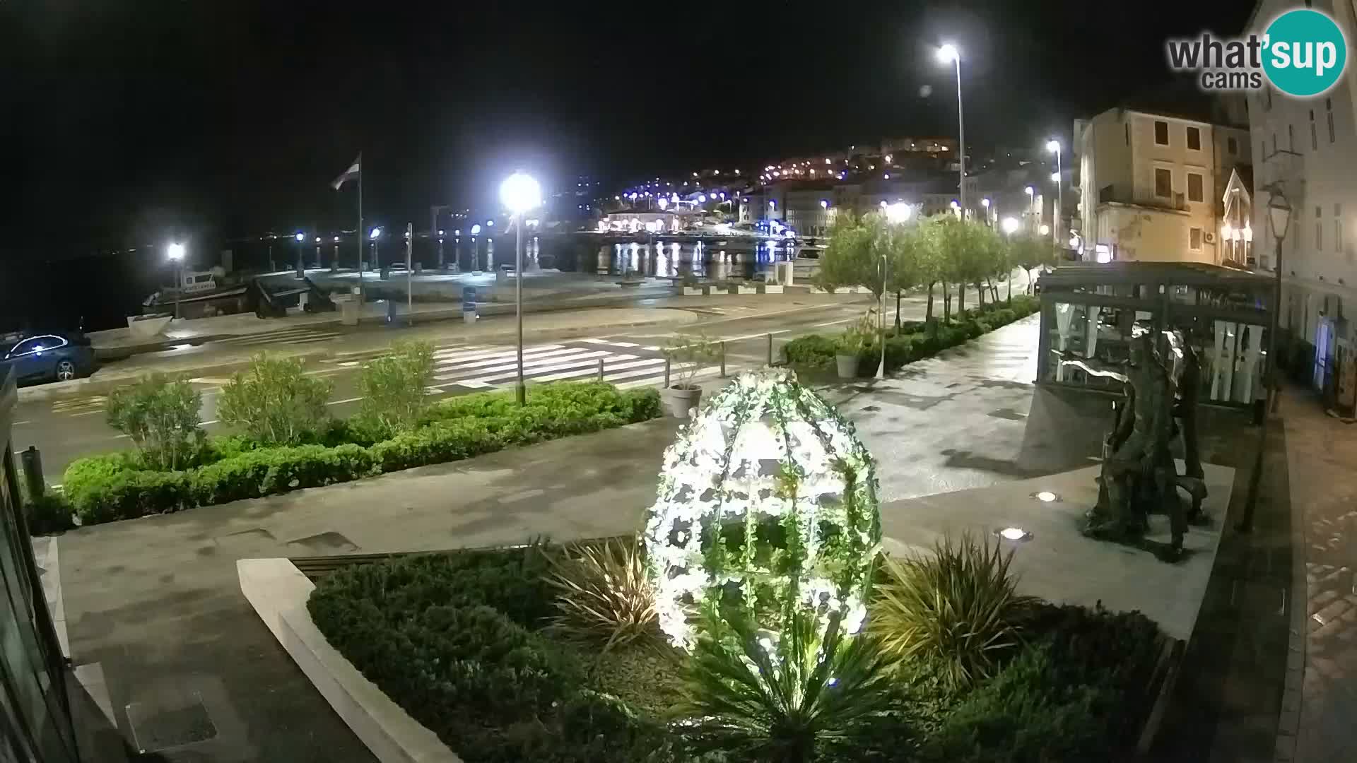 Webcam en vivo Senj riva – paseo marítimo