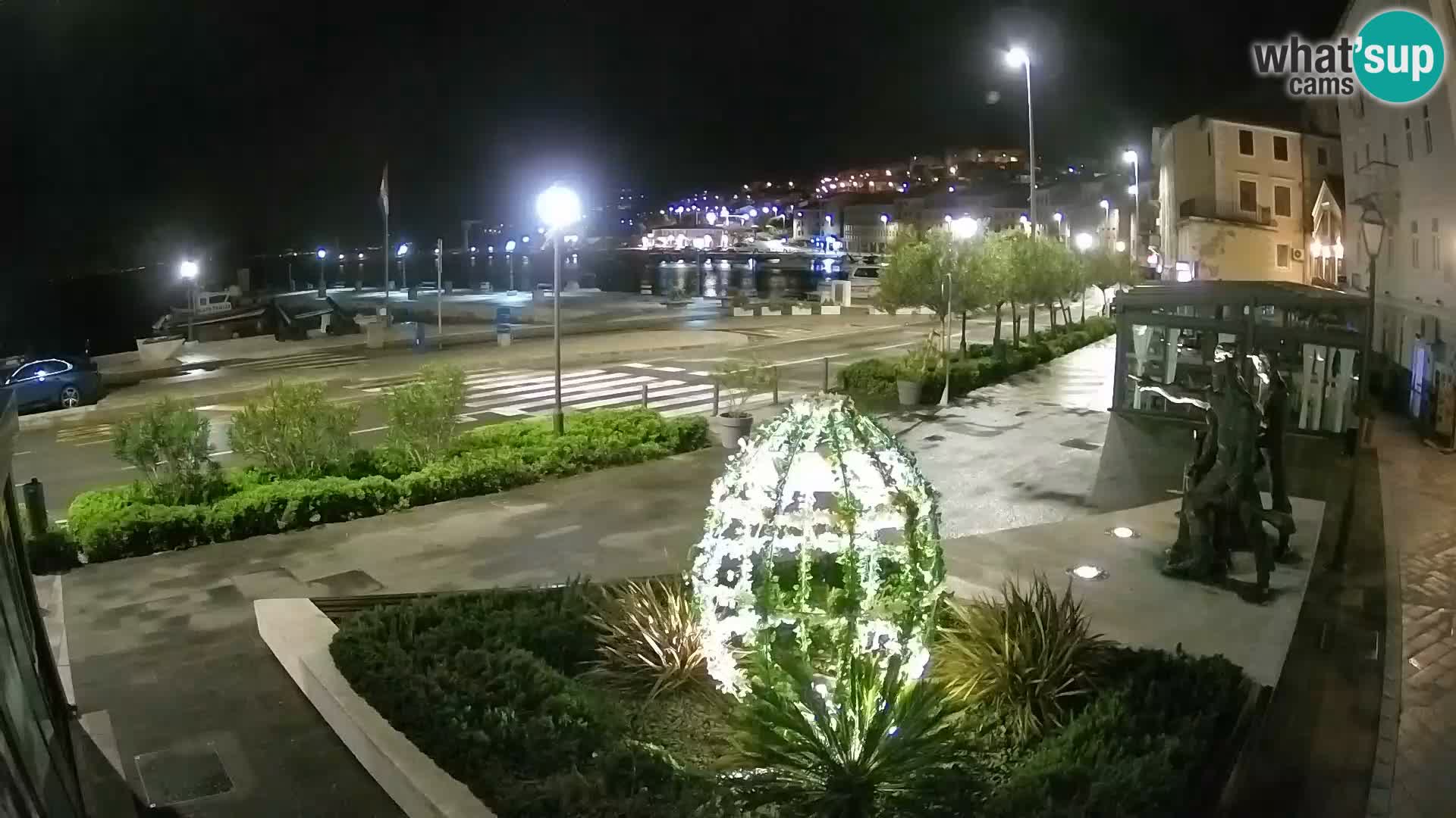 Spletna kamera v živo Senj riva – Hrvaška