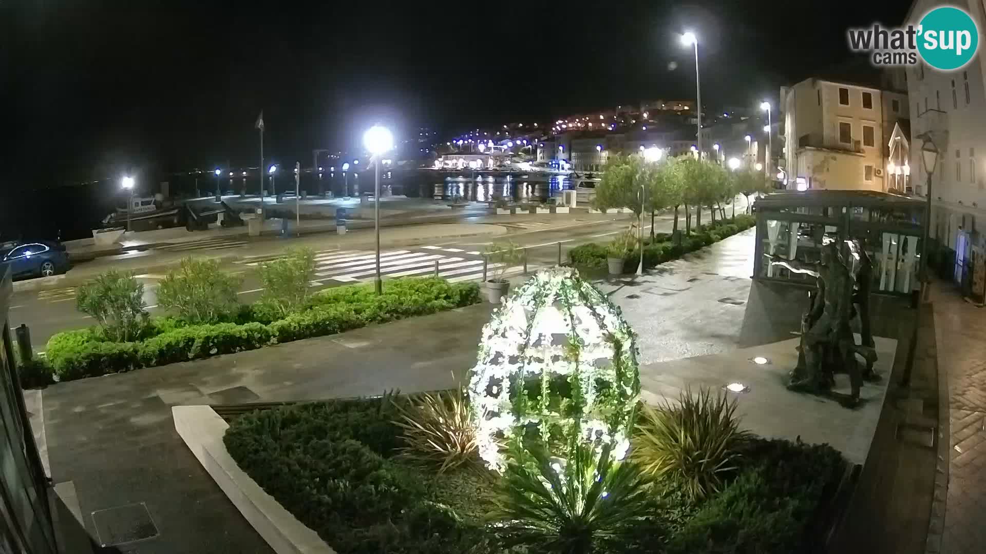 Live webcam Senj riva – fronte mare