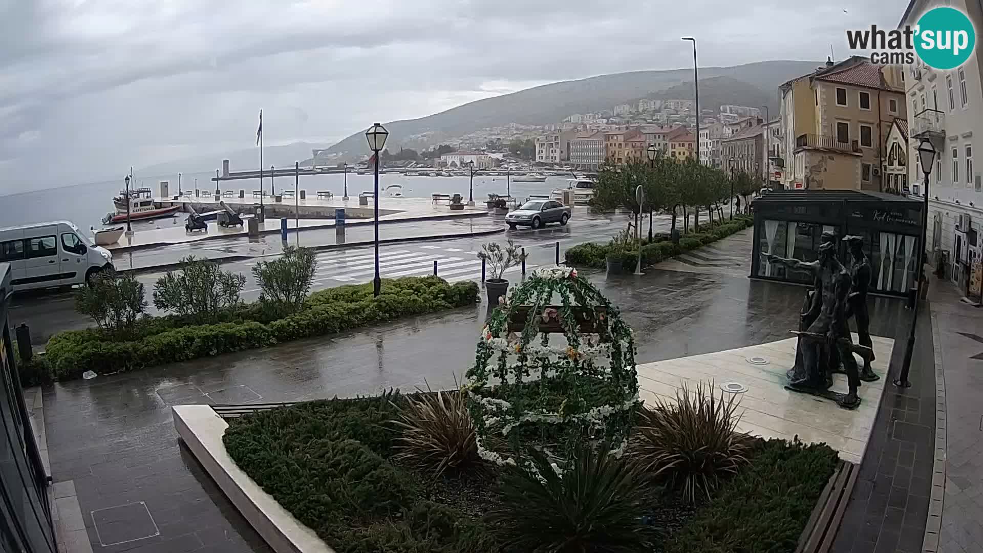 Webcam en vivo Senj riva – paseo marítimo