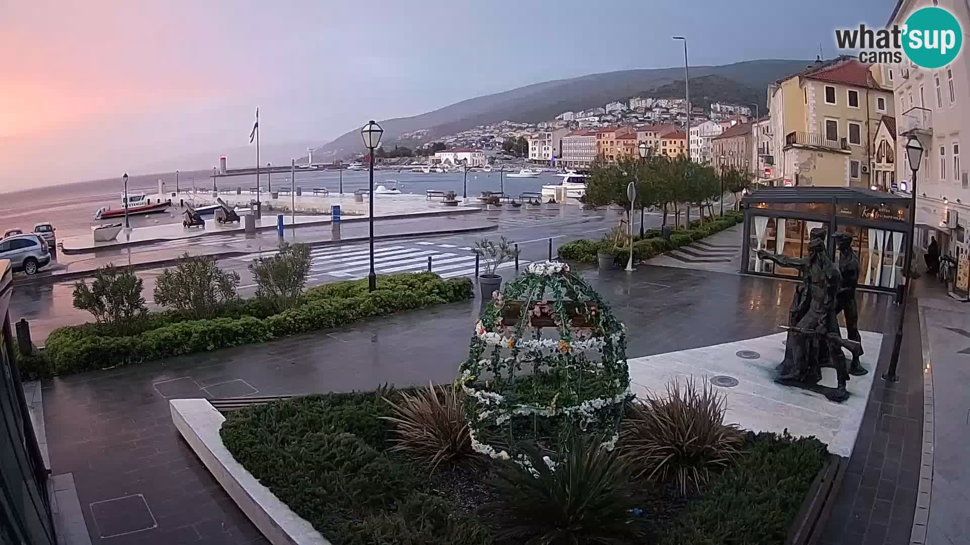 Webcam en vivo Senj riva – paseo marítimo