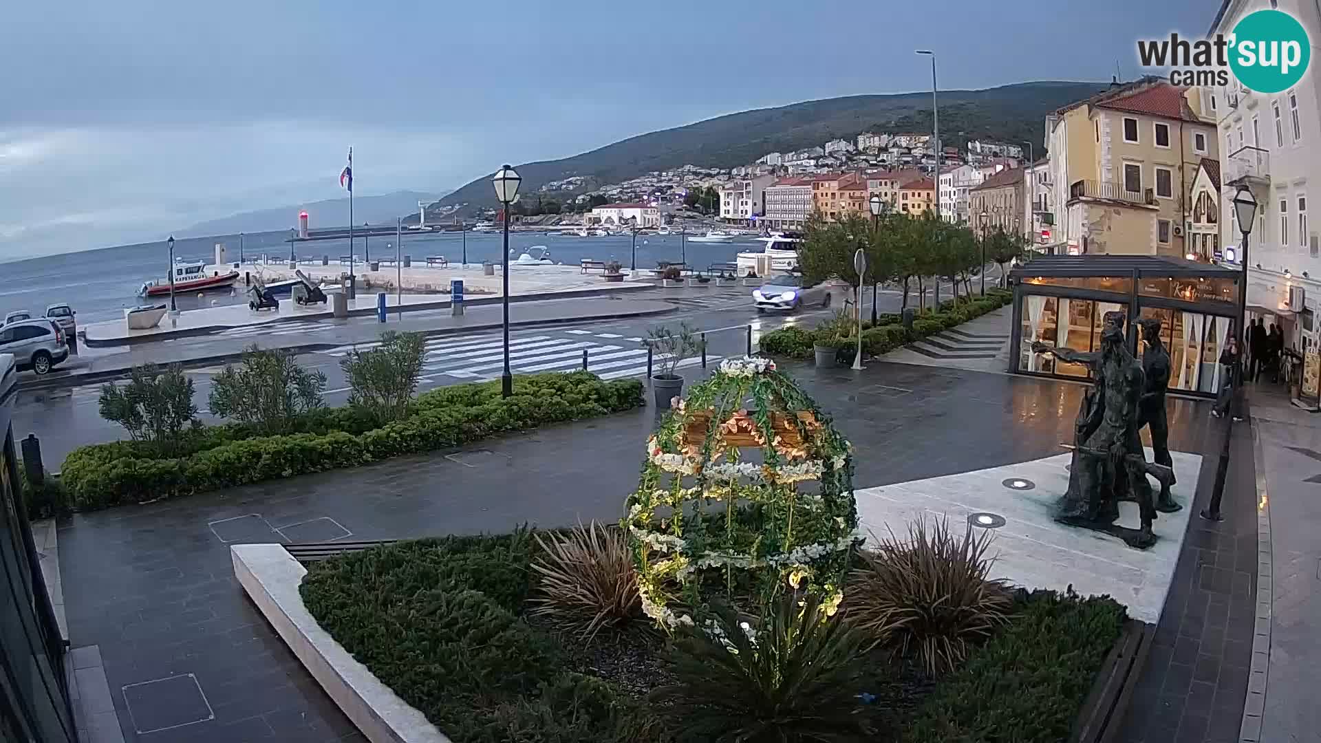 Webcam en vivo Senj riva – paseo marítimo