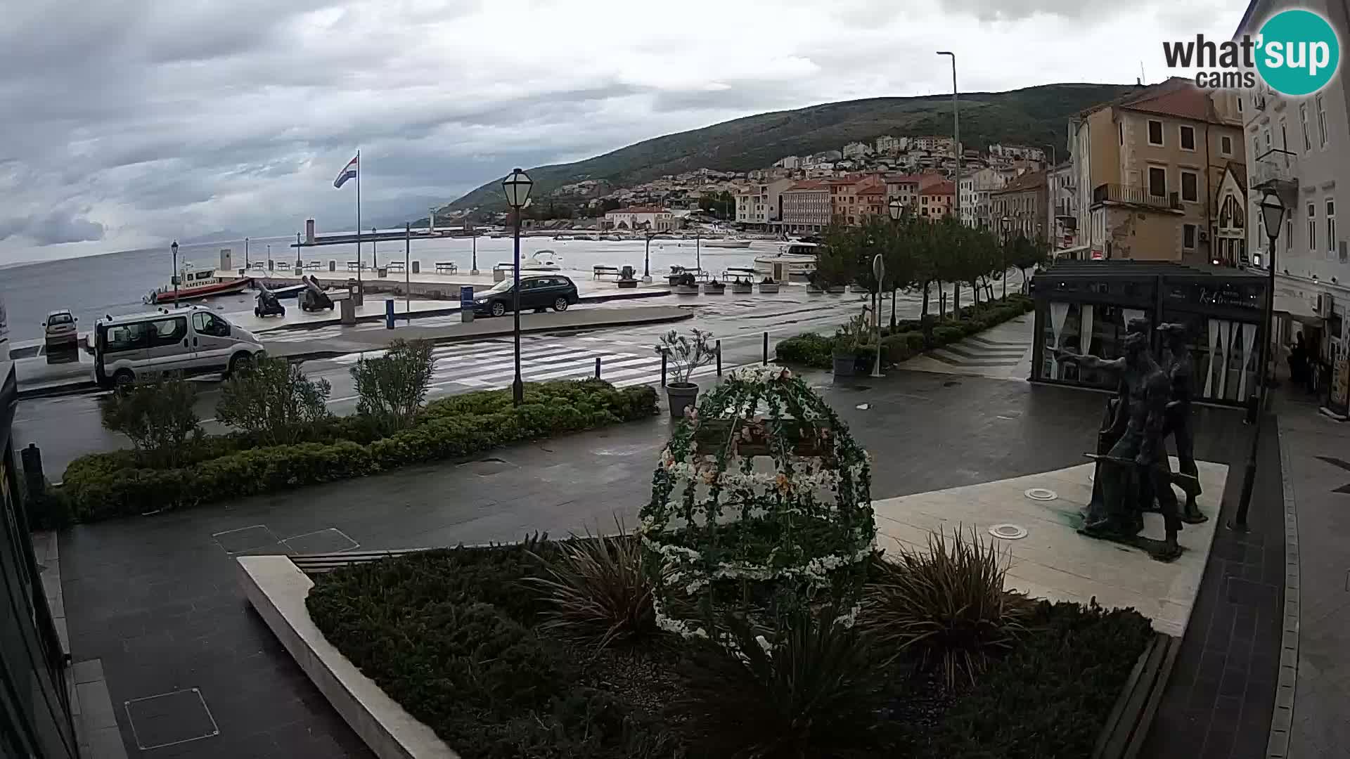 Webcam en vivo Senj riva – paseo marítimo