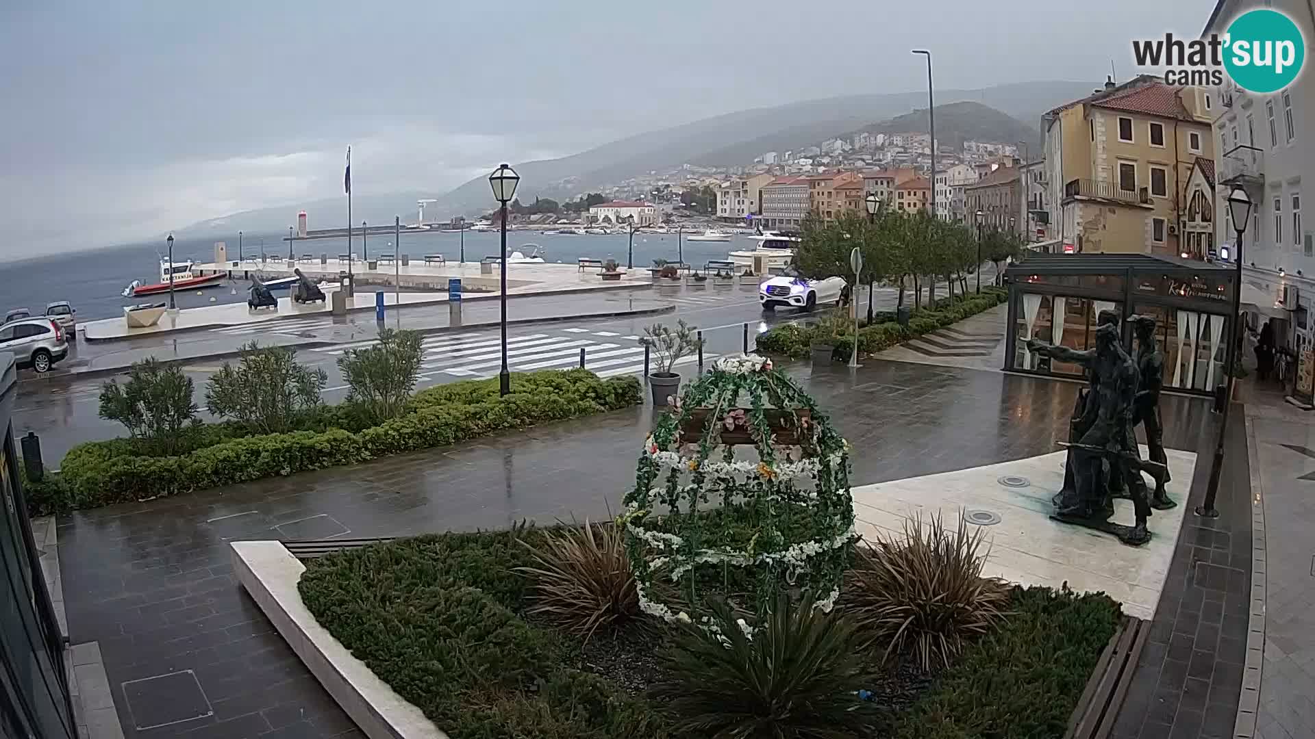Live-Webcam Senj Riva – direkt am Meer – Kroatien