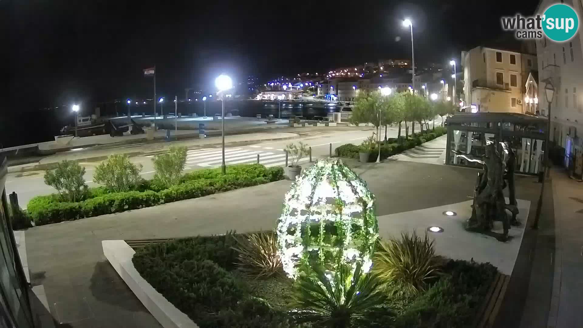 Webcam en vivo Senj riva – paseo marítimo