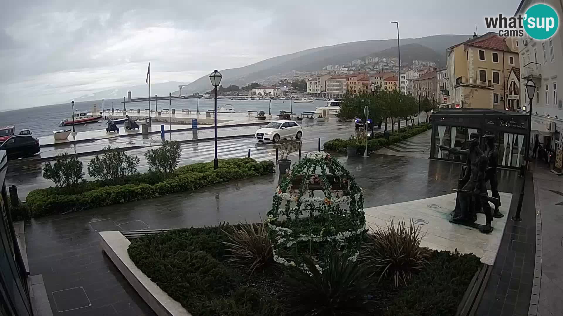 Spletna kamera v živo Senj riva – Hrvaška