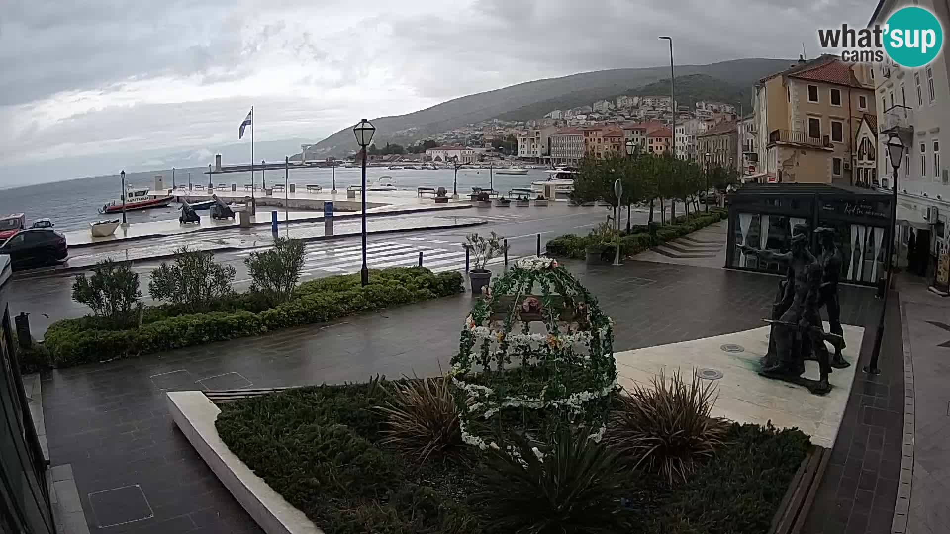 Webcam en vivo Senj riva – paseo marítimo