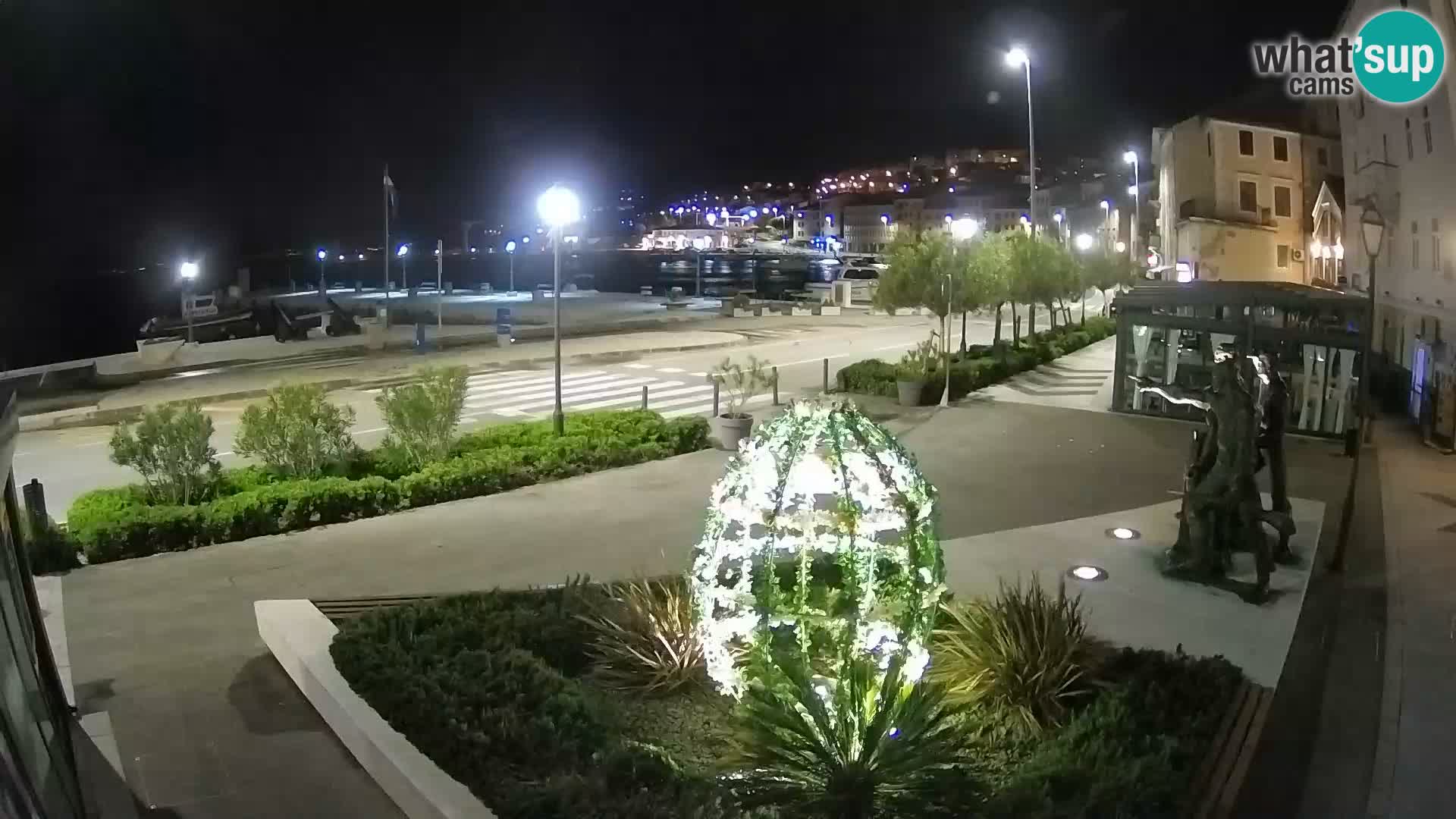 Webcam en vivo Senj riva – paseo marítimo
