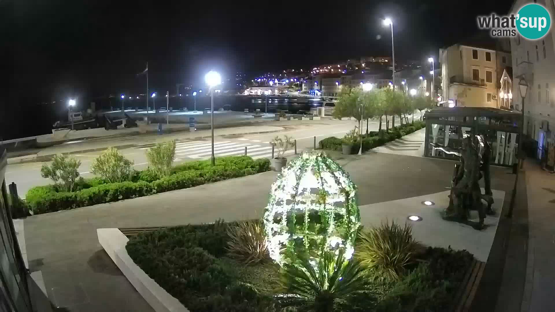 Live webcam Senj riva – seafront – Croatia