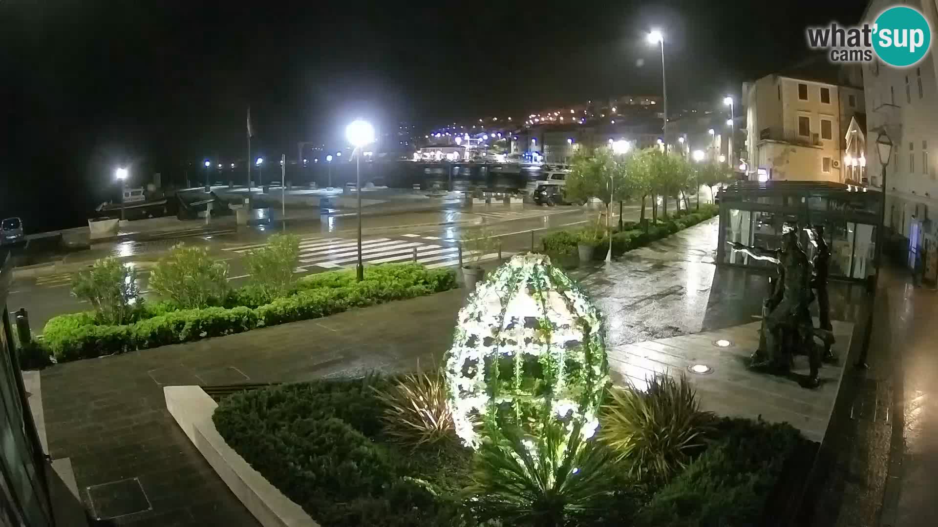Webcam en vivo Senj riva – paseo marítimo