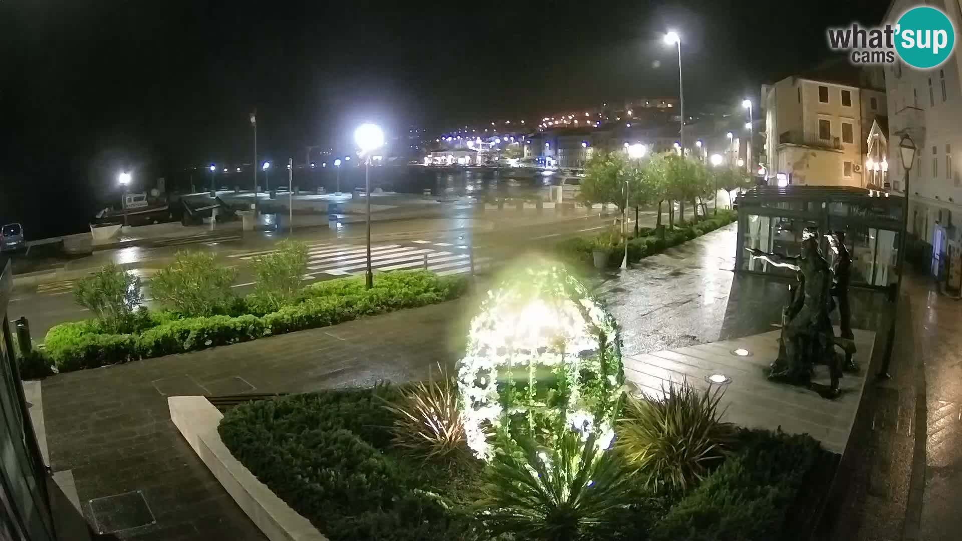 Live webcam Senj riva – fronte mare