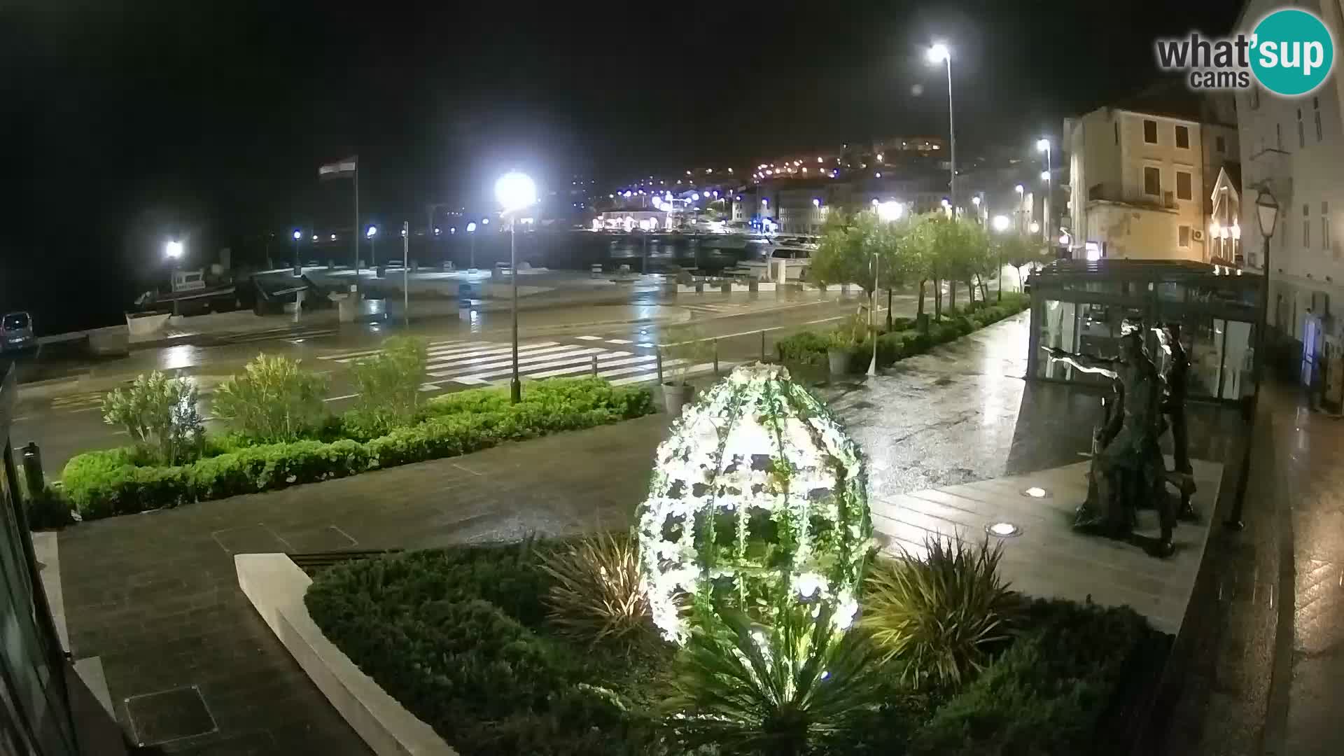 Live webcam Senj riva – seafront – Croatia