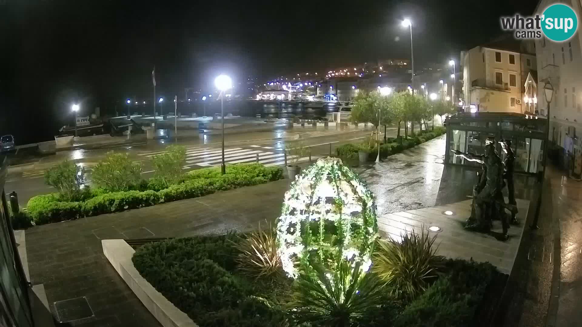 Live webcam Senj riva – seafront – Croatia
