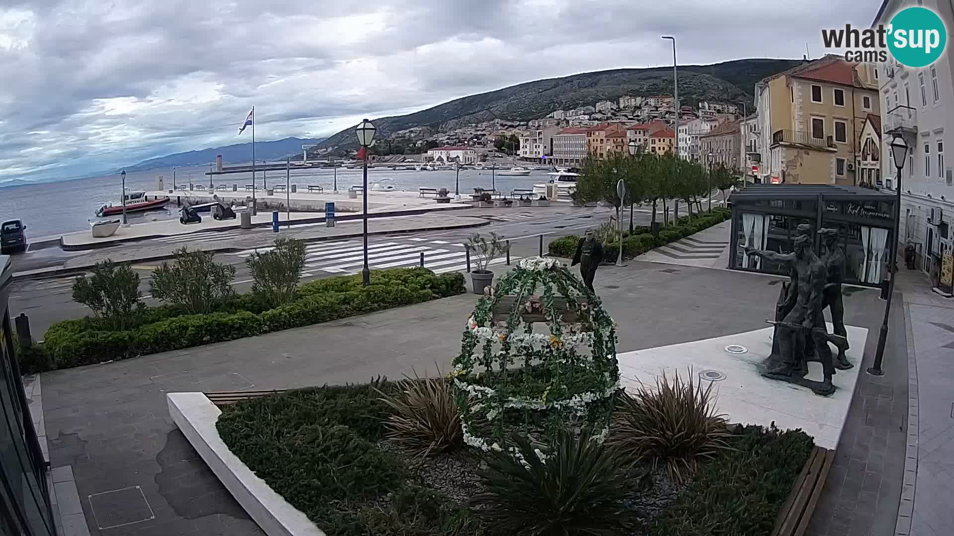 Webcam en direct Senj Riva – front de mer