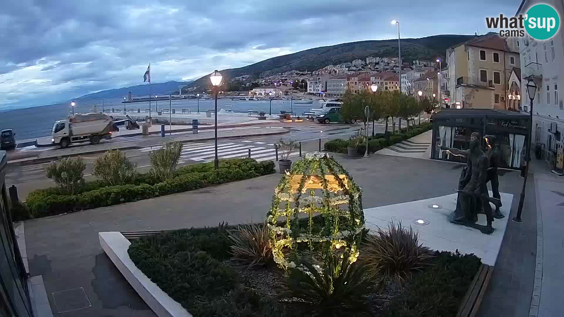 Webcam en direct Senj Riva – front de mer