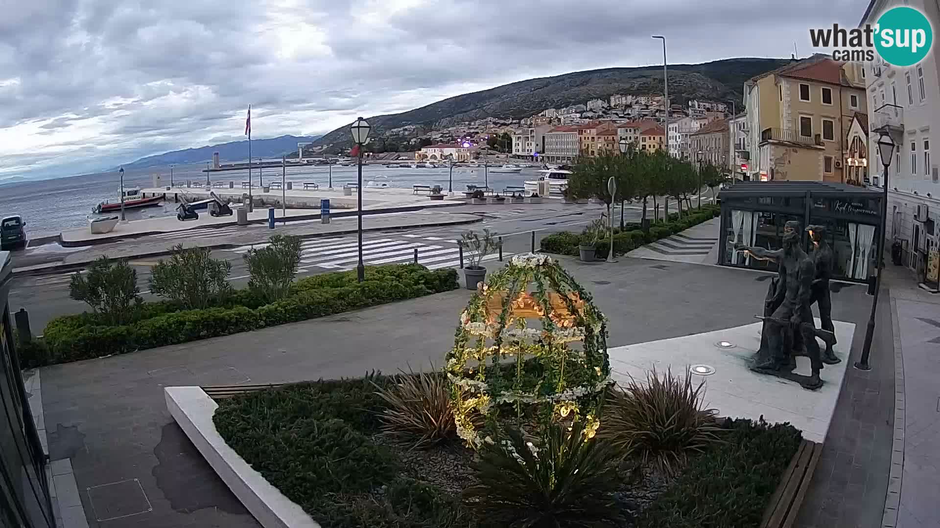 Webcam en vivo Senj riva – paseo marítimo