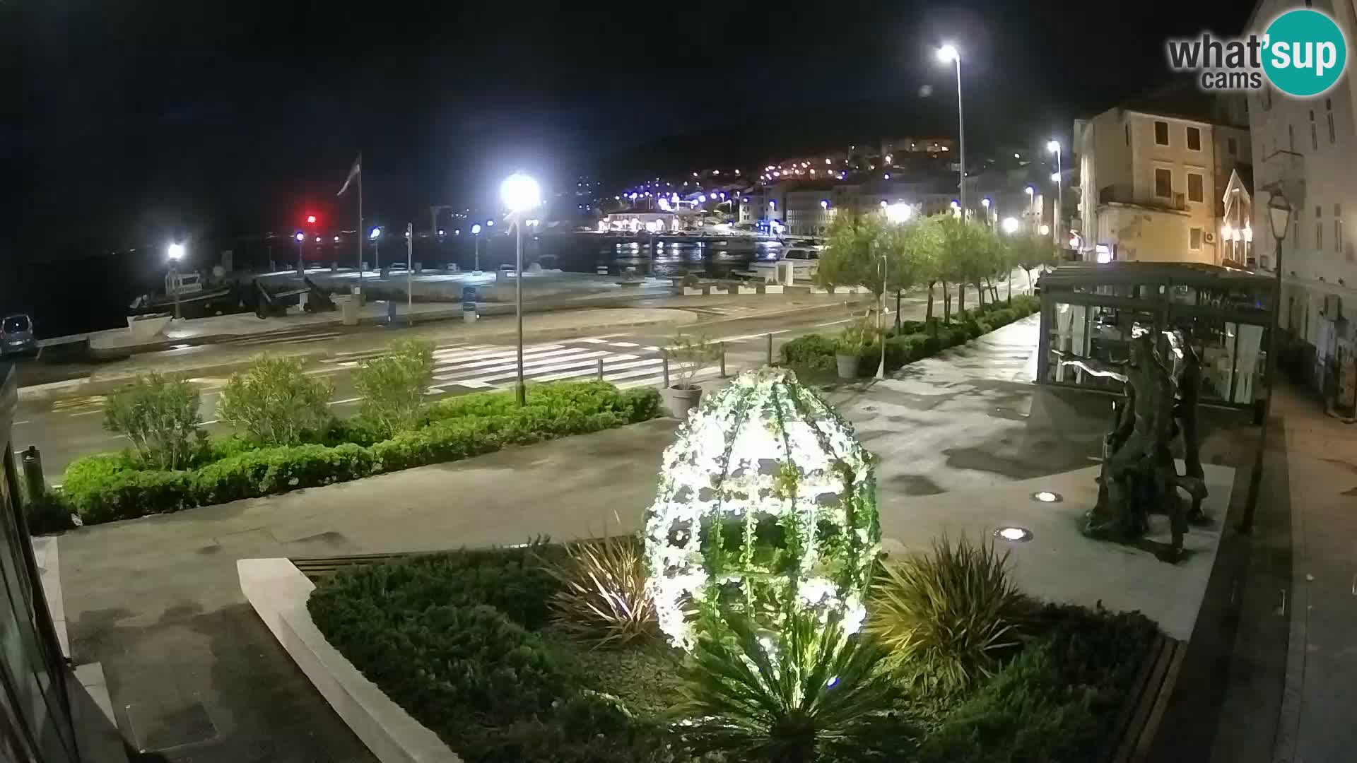 Live webcam Senj riva – fronte mare