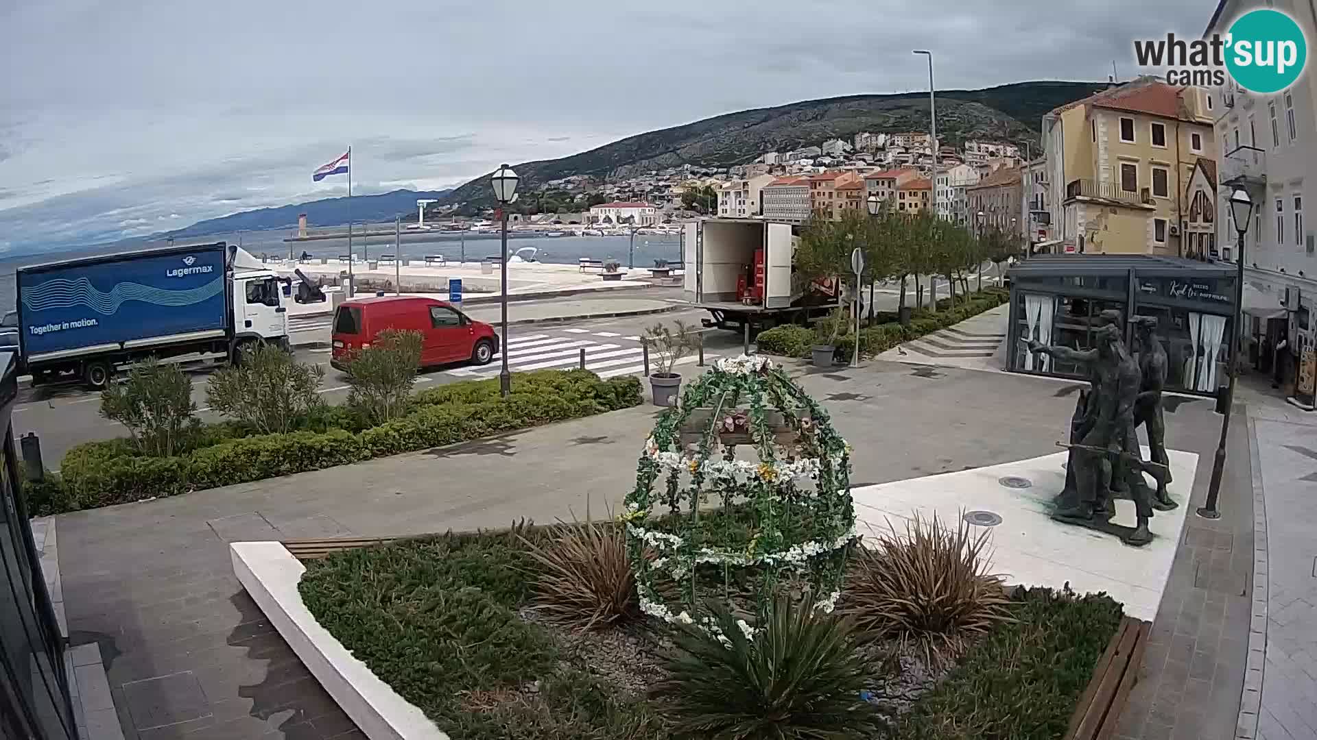 Webcam en vivo Senj riva – paseo marítimo
