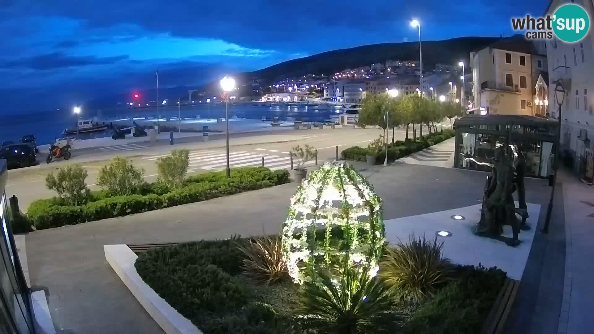 Webcam en vivo Senj riva – paseo marítimo