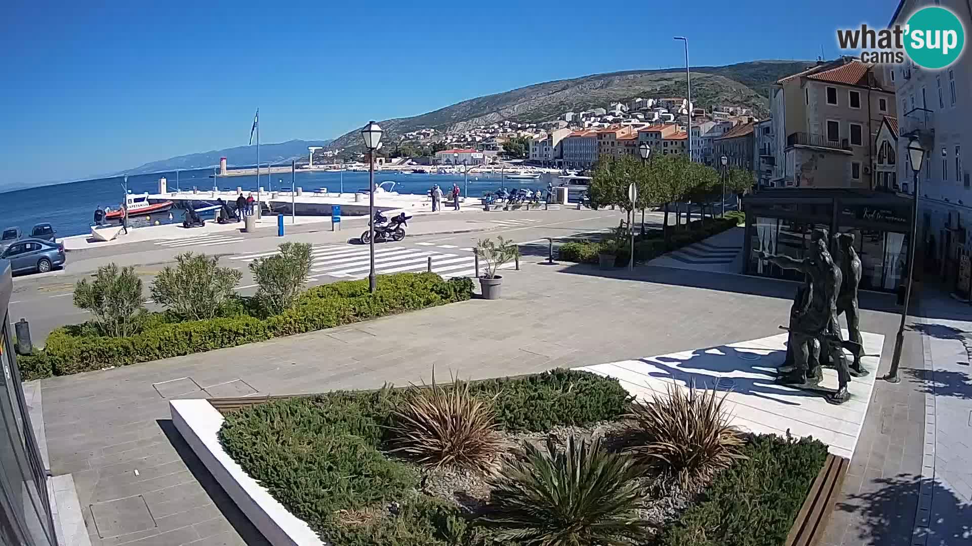 Spletna kamera v živo Senj riva – Hrvaška