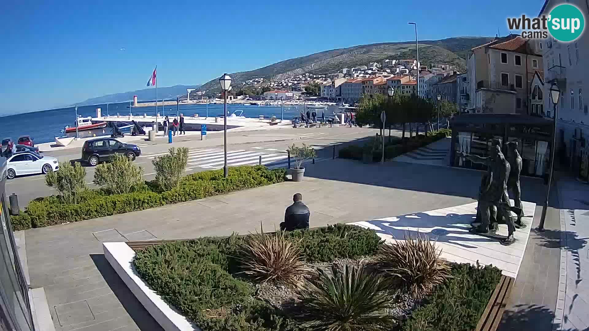 Webcam en vivo Senj riva – paseo marítimo