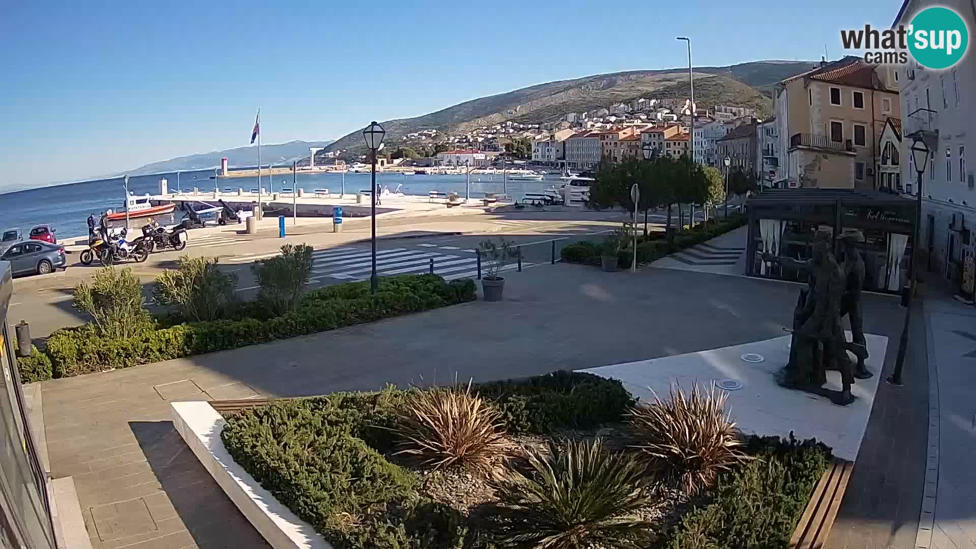 Live webcam Senj riva – fronte mare