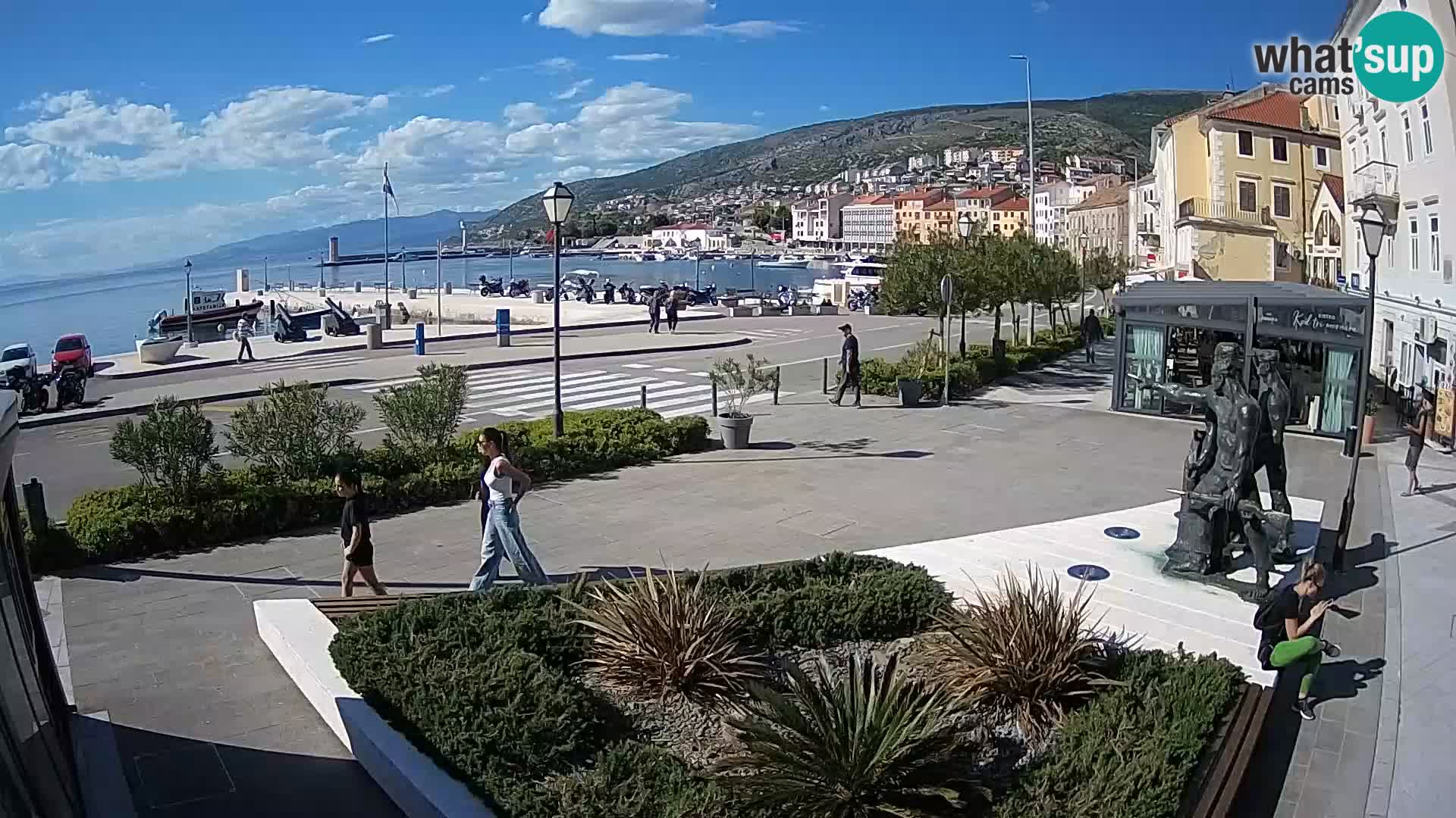 Web kamera uživo Senj riva – Hrvatska