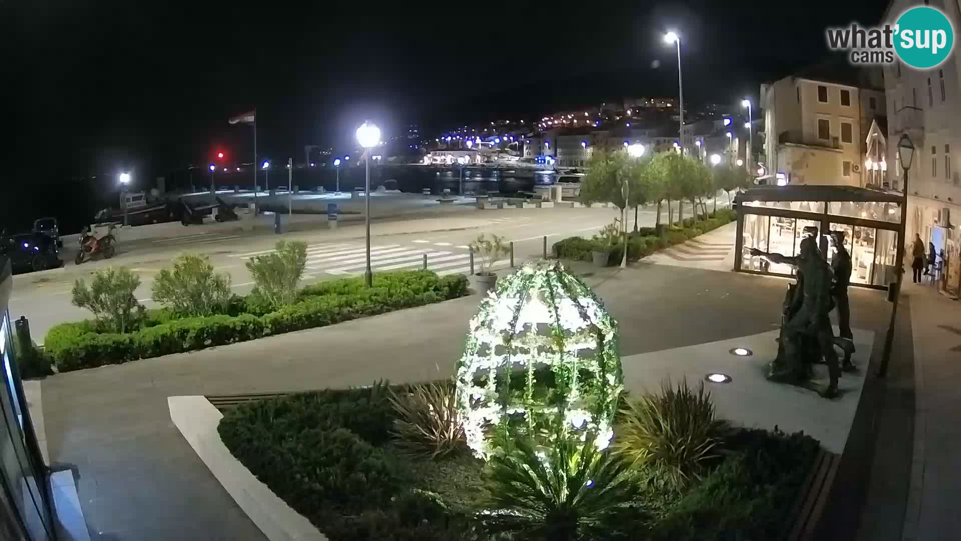 Live webcam Senj riva – seafront – Croatia