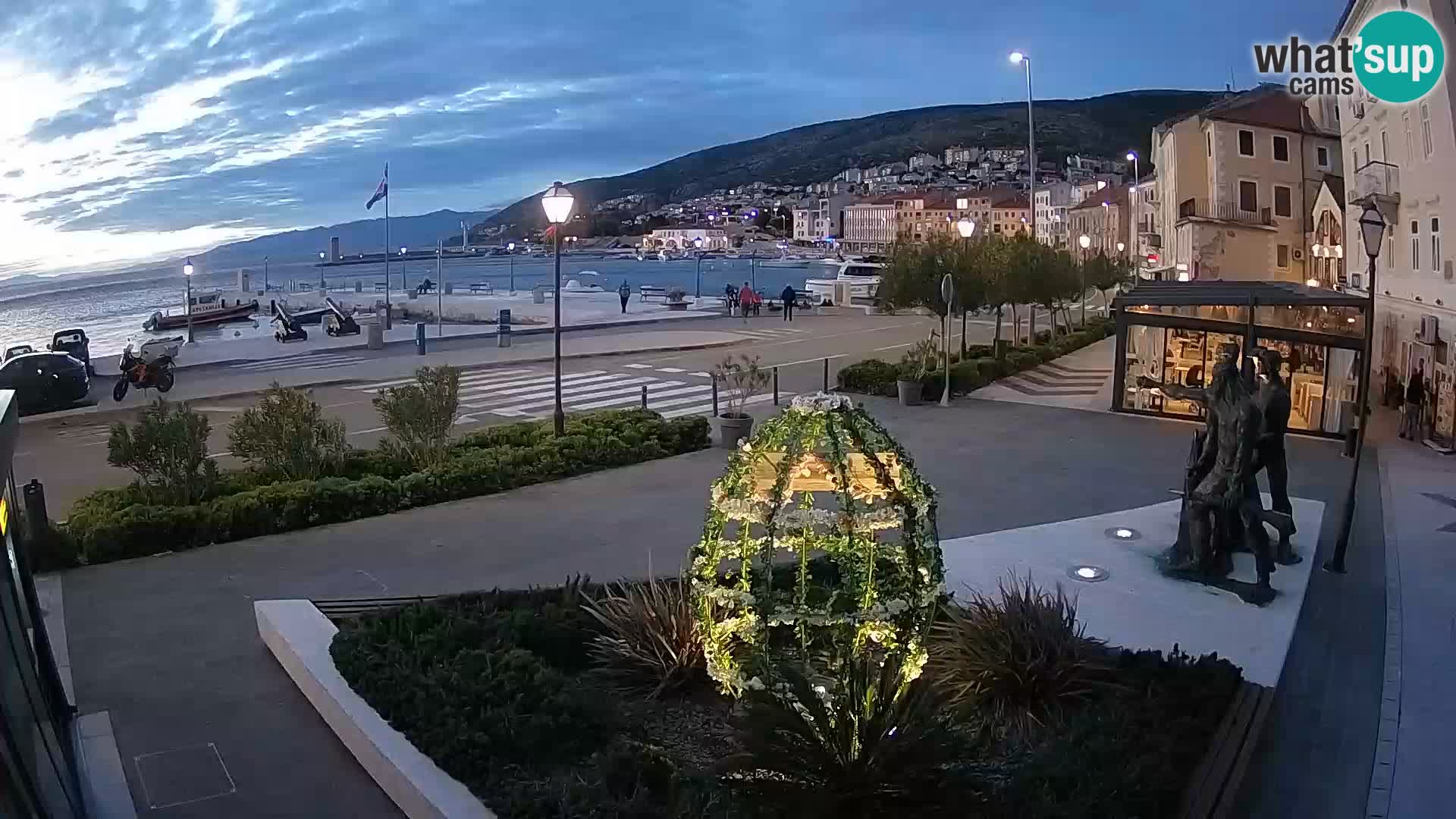 Web kamera uživo Senj riva – Hrvatska