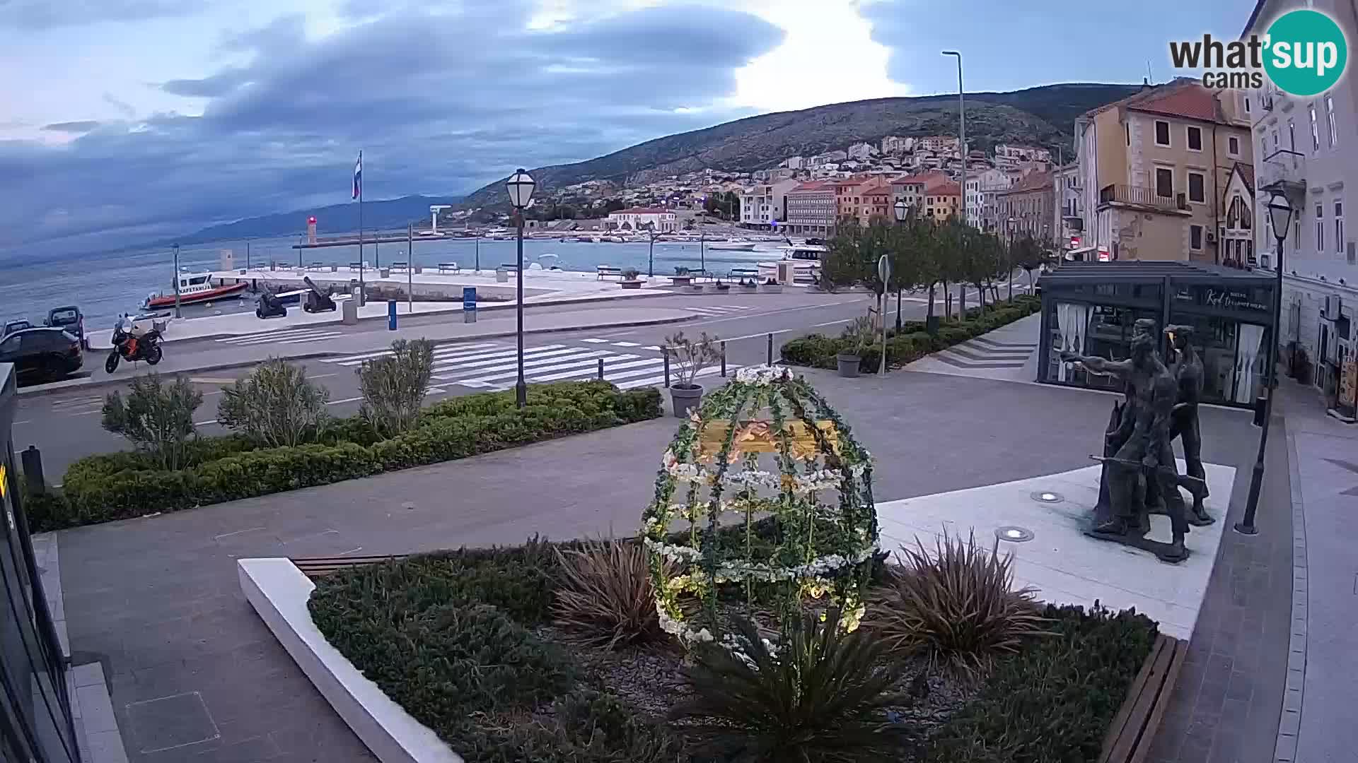 Spletna kamera v živo Senj riva – Hrvaška