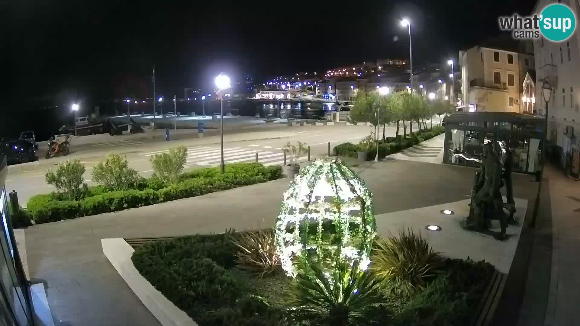 Live webcam Senj riva – seafront – Croatia