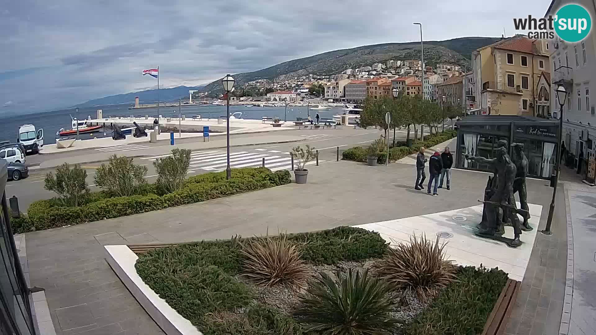 Spletna kamera v živo Senj riva – Hrvaška