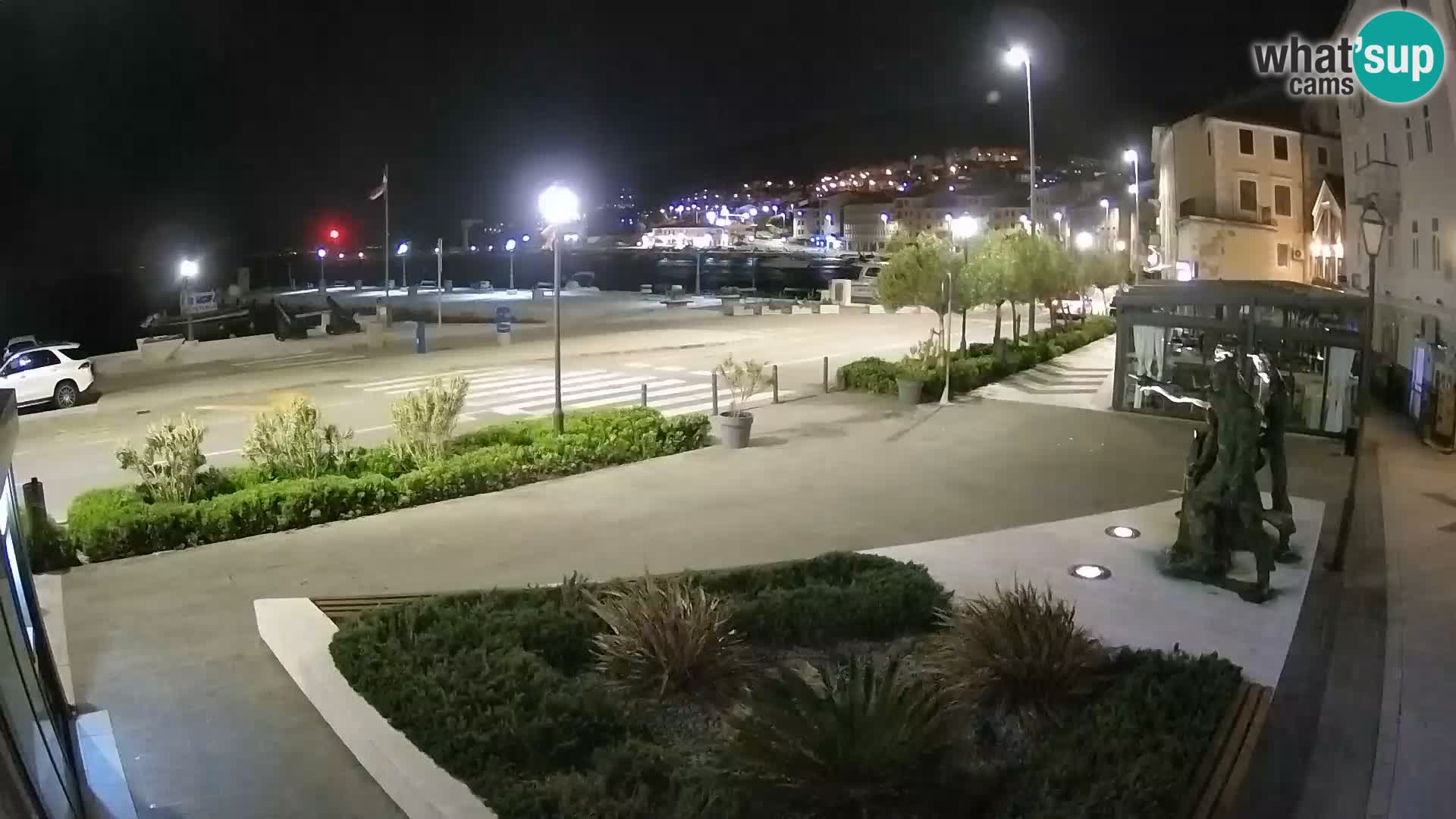 Live webcam Senj riva – seafront – Croatia