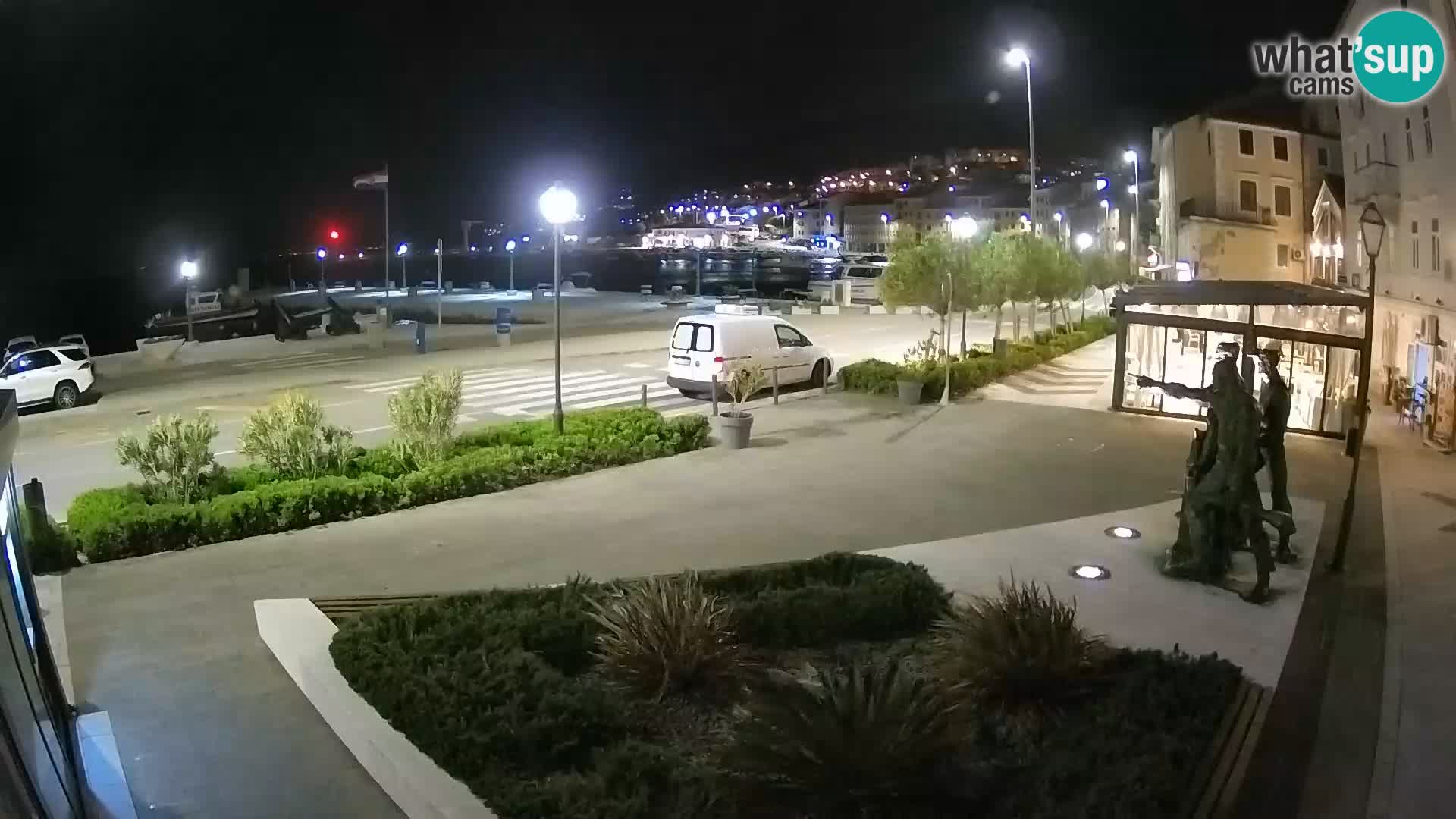 Live webcam Senj riva – seafront – Croatia