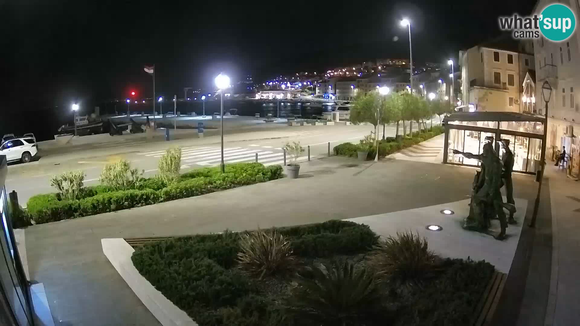 Live webcam Senj riva – seafront – Croatia