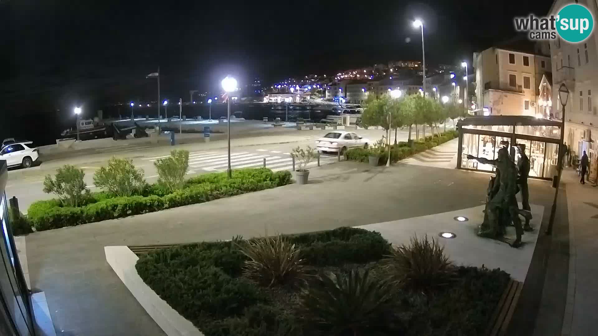 Live-Webcam Senj Riva – direkt am Meer – Kroatien