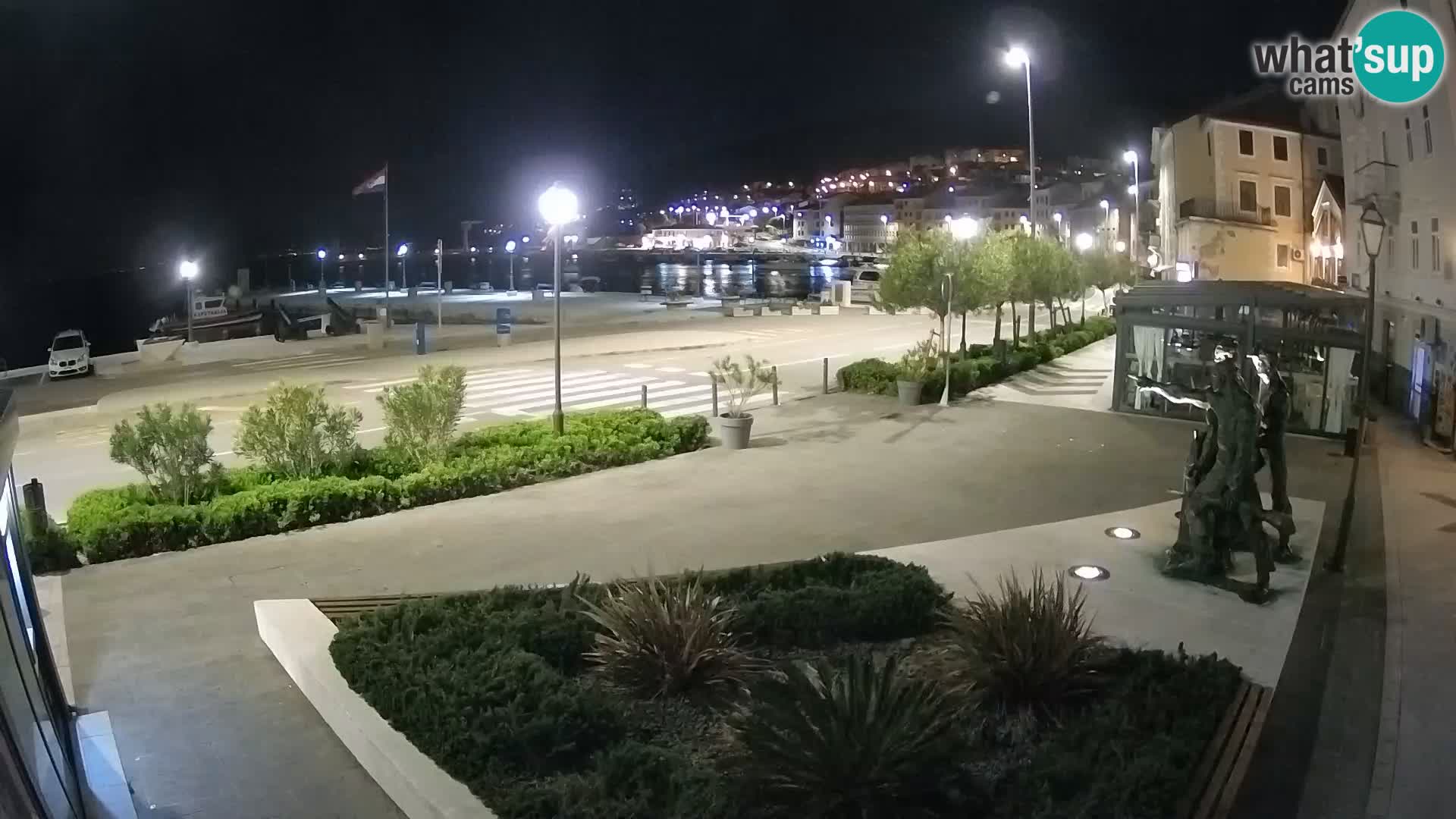 Live webcam Senj riva – seafront – Croatia