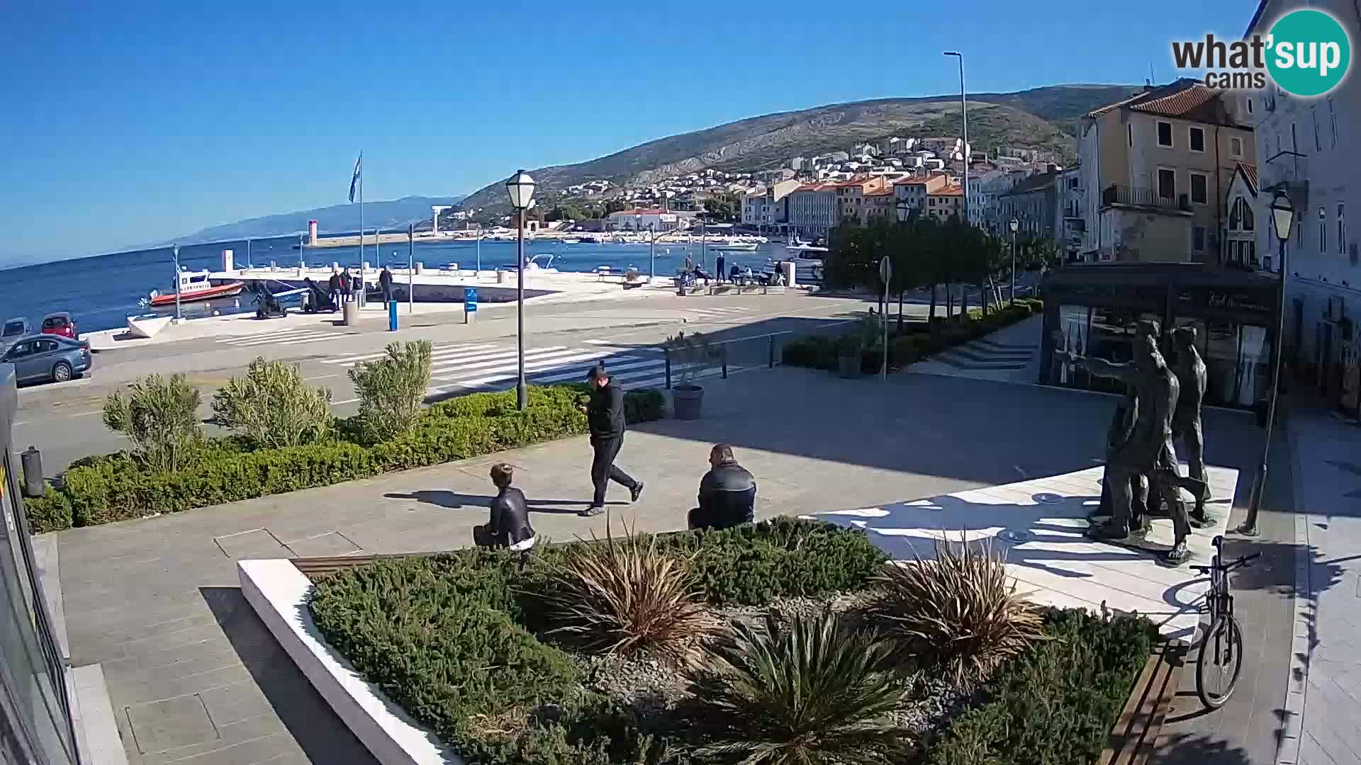 Webcam en vivo Senj riva – paseo marítimo