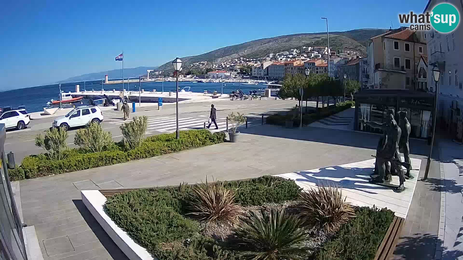 Spletna kamera v živo Senj riva – Hrvaška