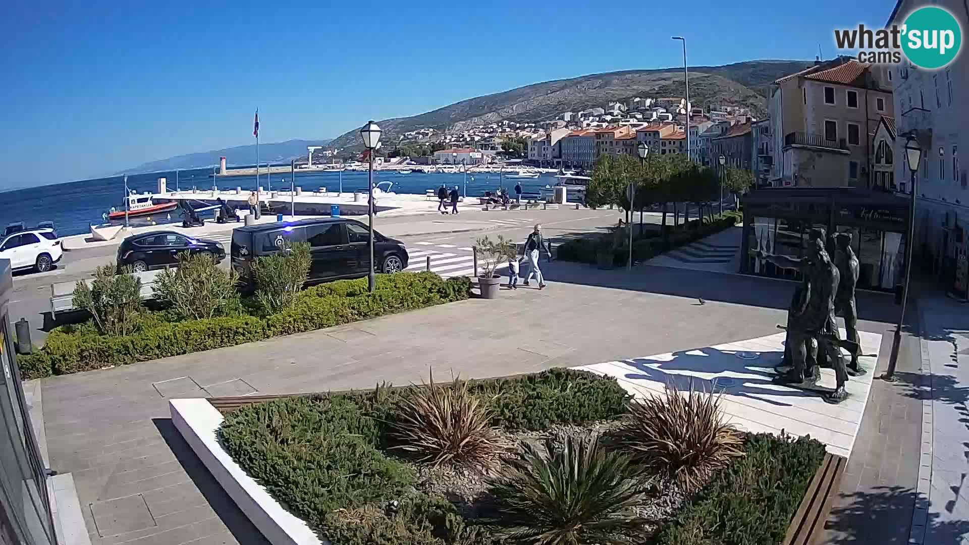 Spletna kamera v živo Senj riva – Hrvaška