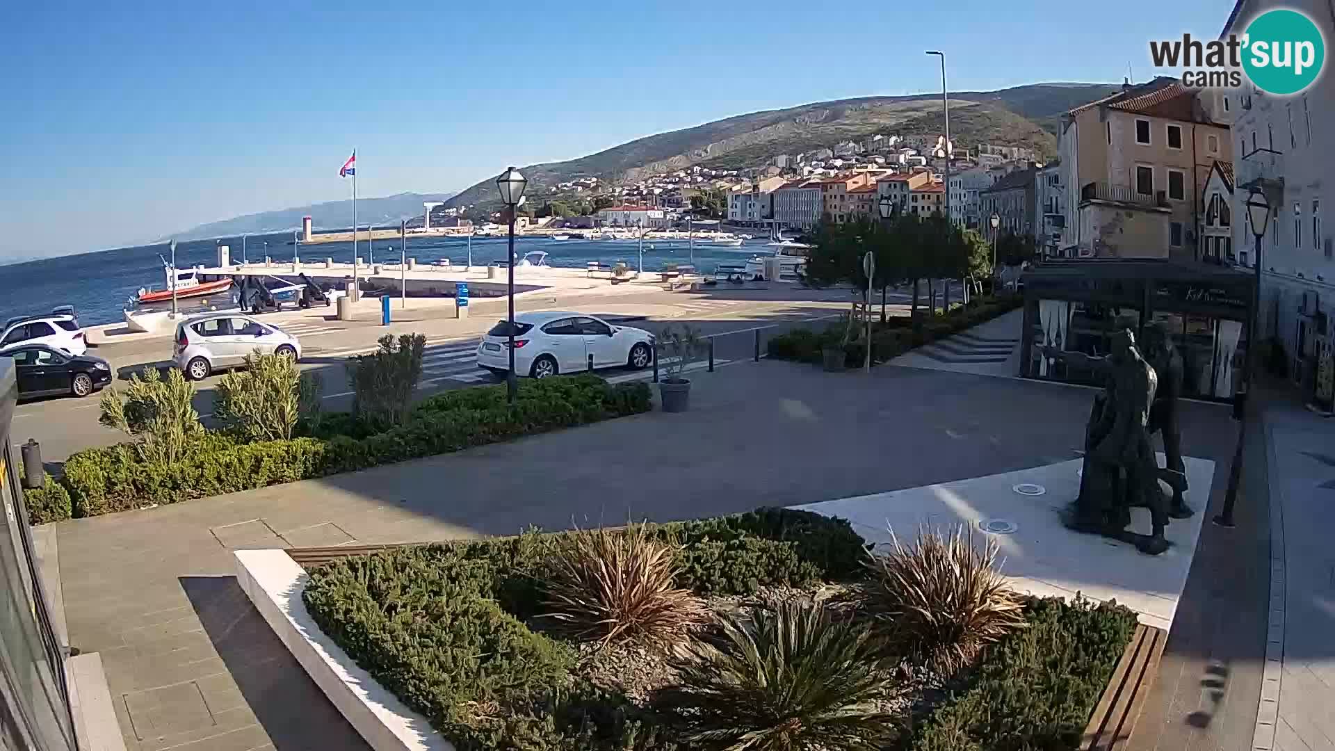 Live-Webcam Senj Riva – direkt am Meer – Kroatien
