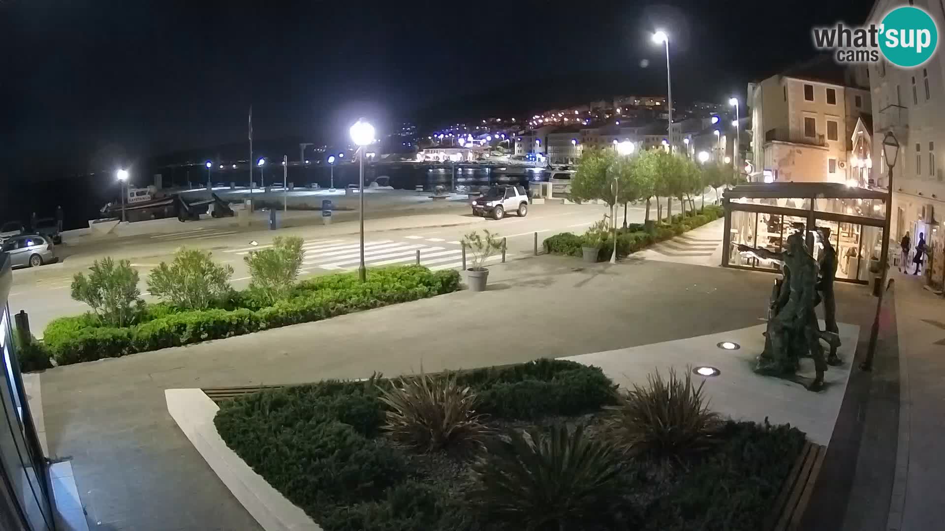 Webcam en vivo Senj riva – paseo marítimo