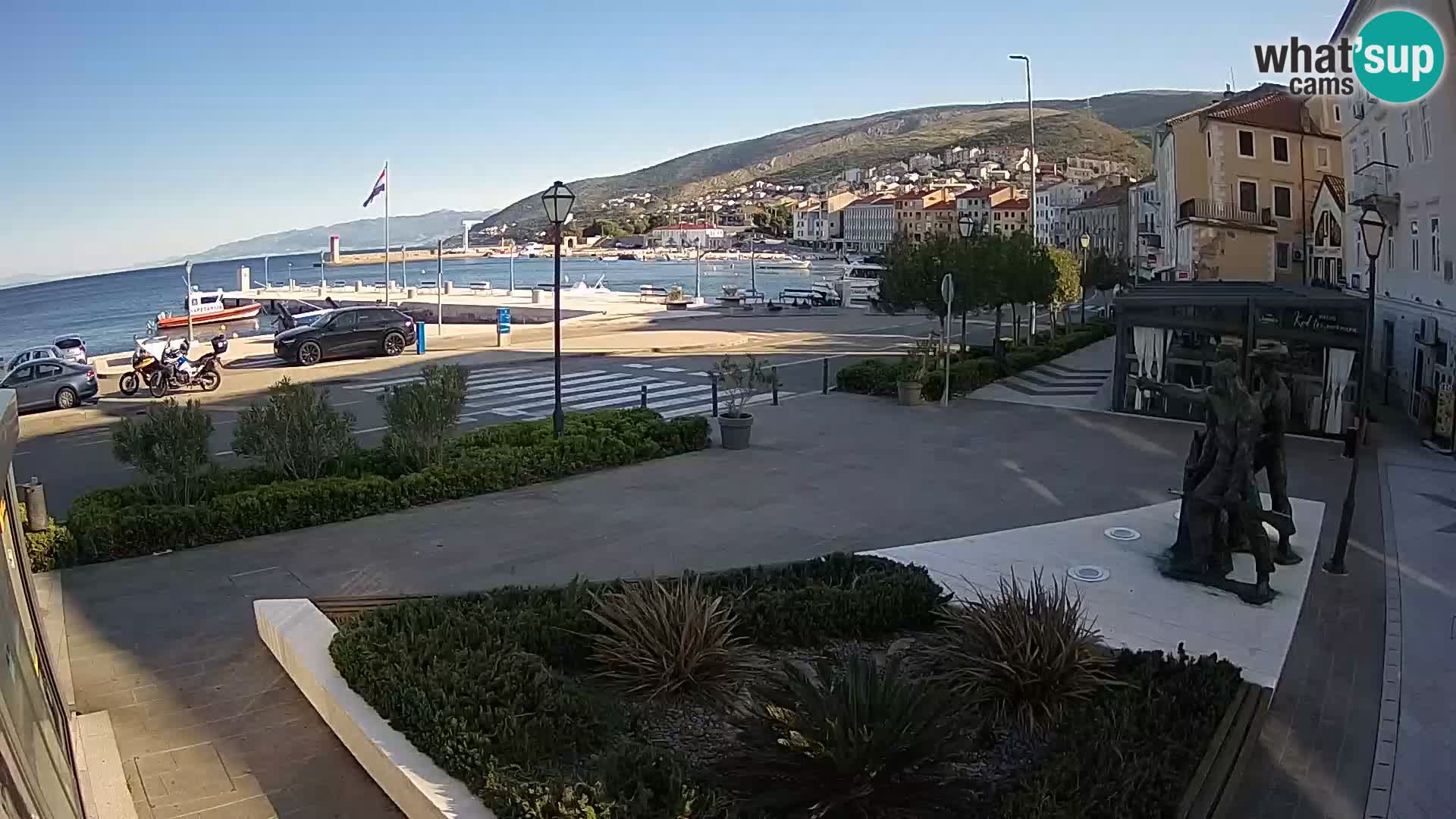 Spletna kamera v živo Senj riva – Hrvaška
