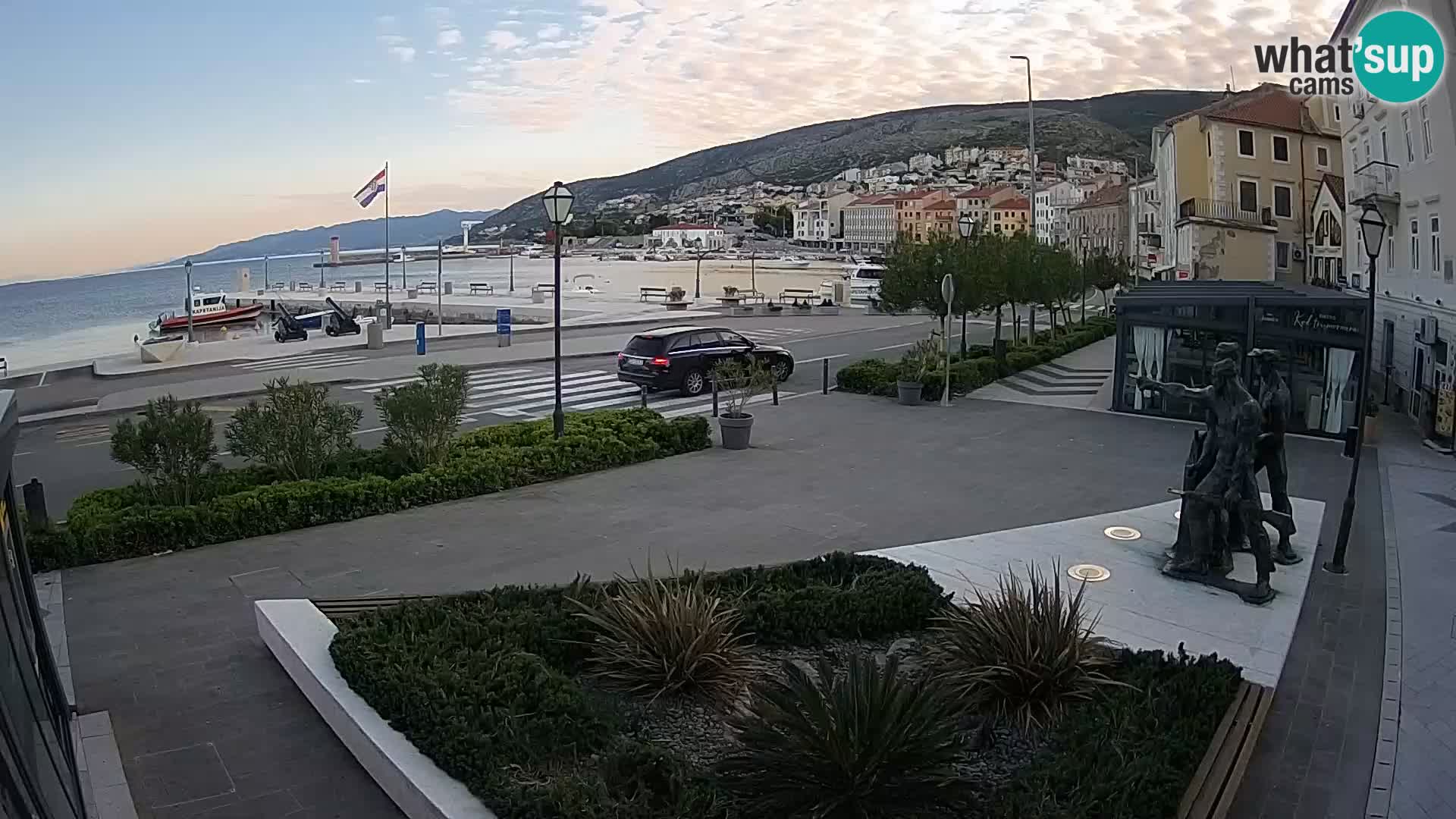 Webcam en vivo Senj riva – paseo marítimo