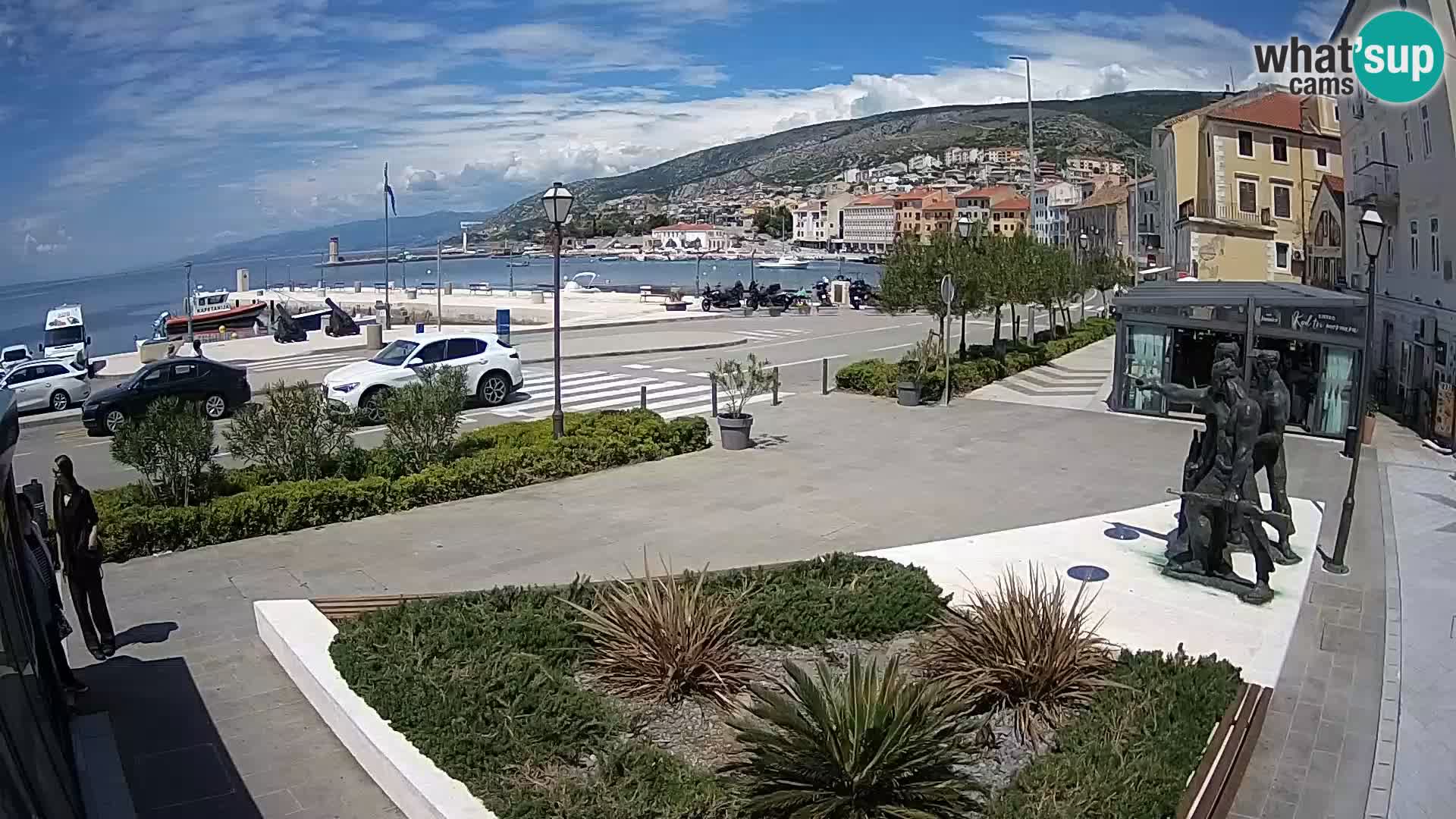Webcam en vivo Senj riva – paseo marítimo