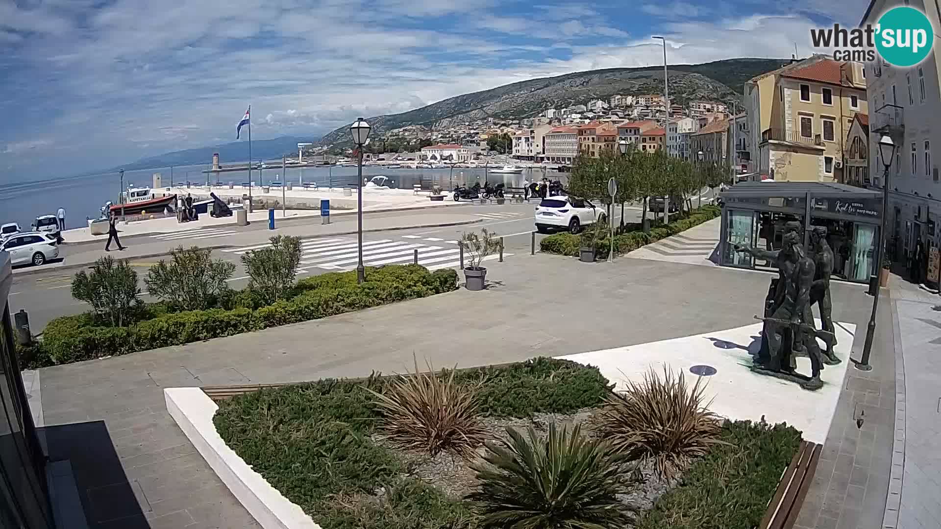 Webcam en direct Senj Riva – front de mer