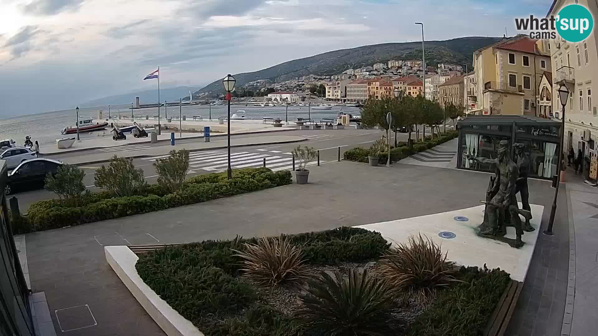 Webcam en direct Senj Riva – front de mer