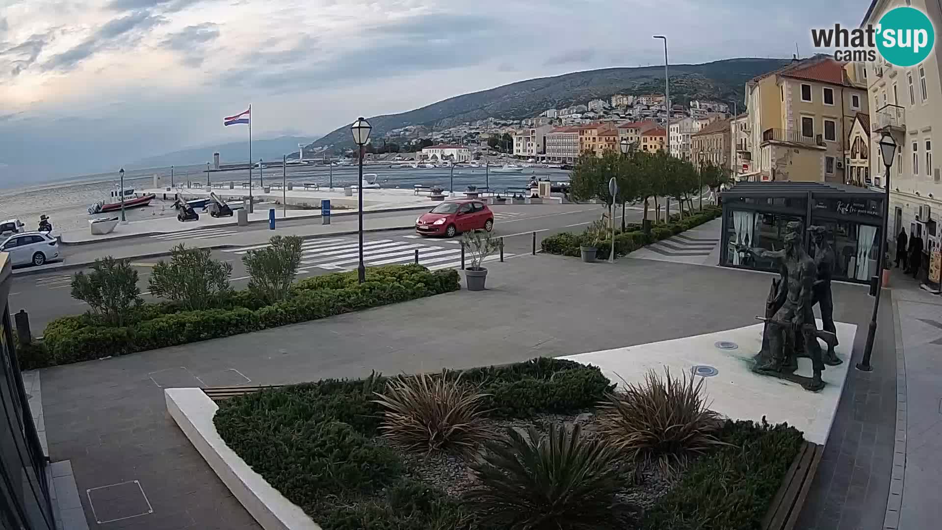 Webcam en vivo Senj riva – paseo marítimo