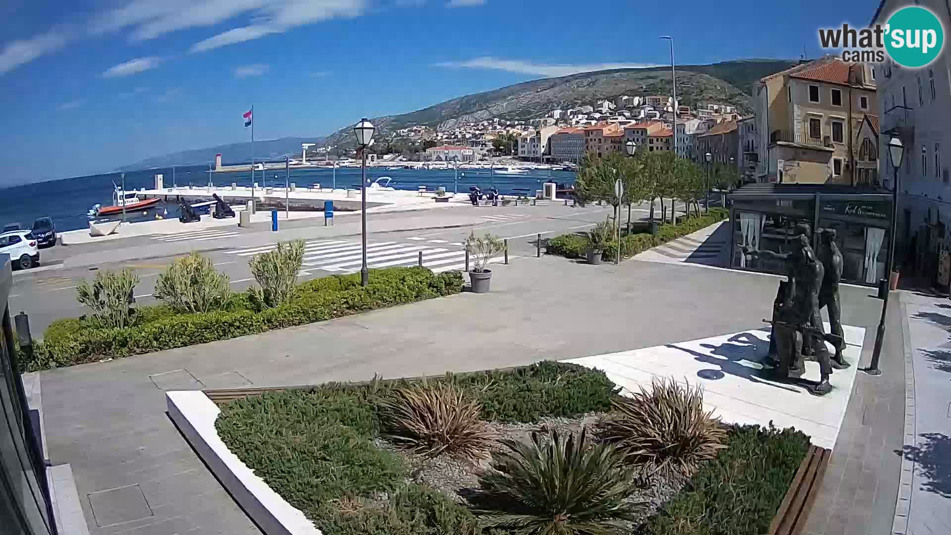 Live webcam Senj riva – seafront – Croatia