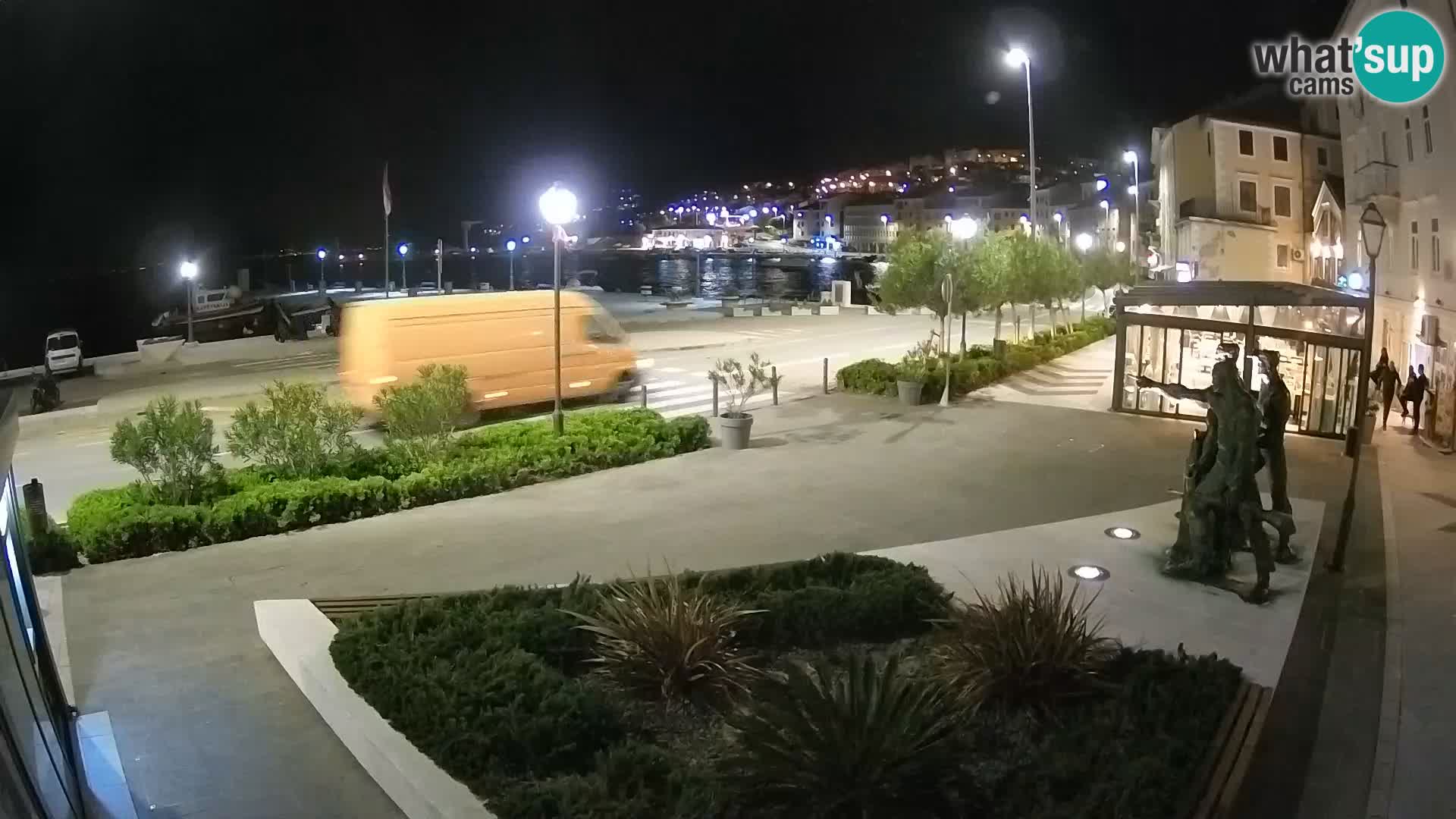 Webcam en vivo Senj riva – paseo marítimo